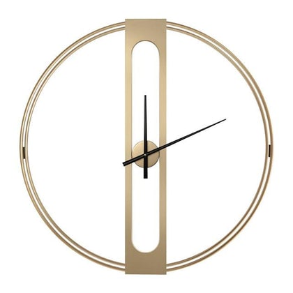 horloge murale en métal