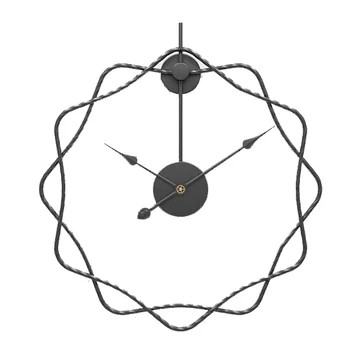 cadran horloge design noir
