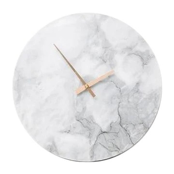 horloge design marbre