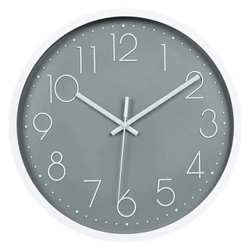 horloge grise