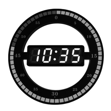 Horloge murale digitale LED