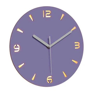 horloge murale led design