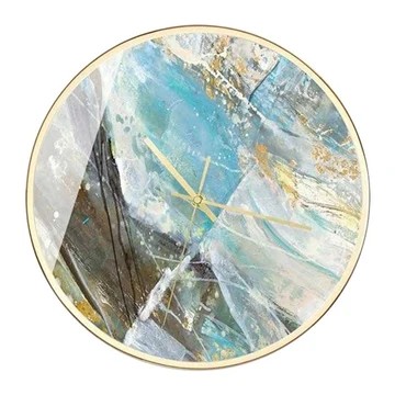 horloge murale moderne style abstrait