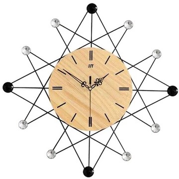 horloge murale étoile