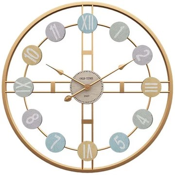 Horloge murale industrielle moderne