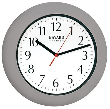 Horloge étanche extérieur grise