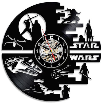 horloge vinyle star wars