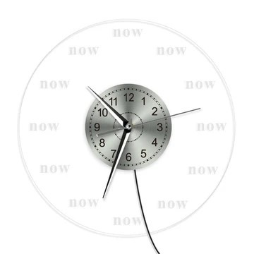 Horloge murale motivation rétroéclairée