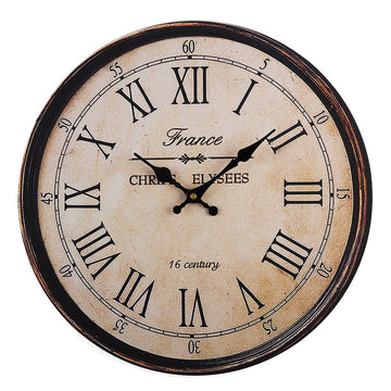 Horloge murale industrielle ancienne