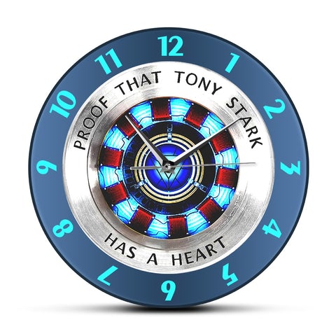 Horloge murale originale tony stark